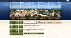 Desktop Screenshot of cityofglensfalls.com